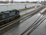 CSX NB freight going by KC jct